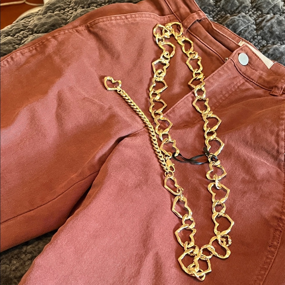 Zara Gold Chain Heart Belt - Picture 4 of 5